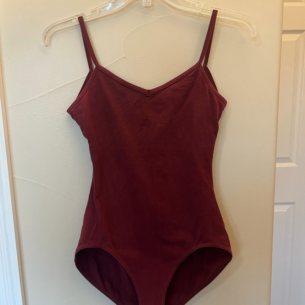 Maroon Capezio Leotard